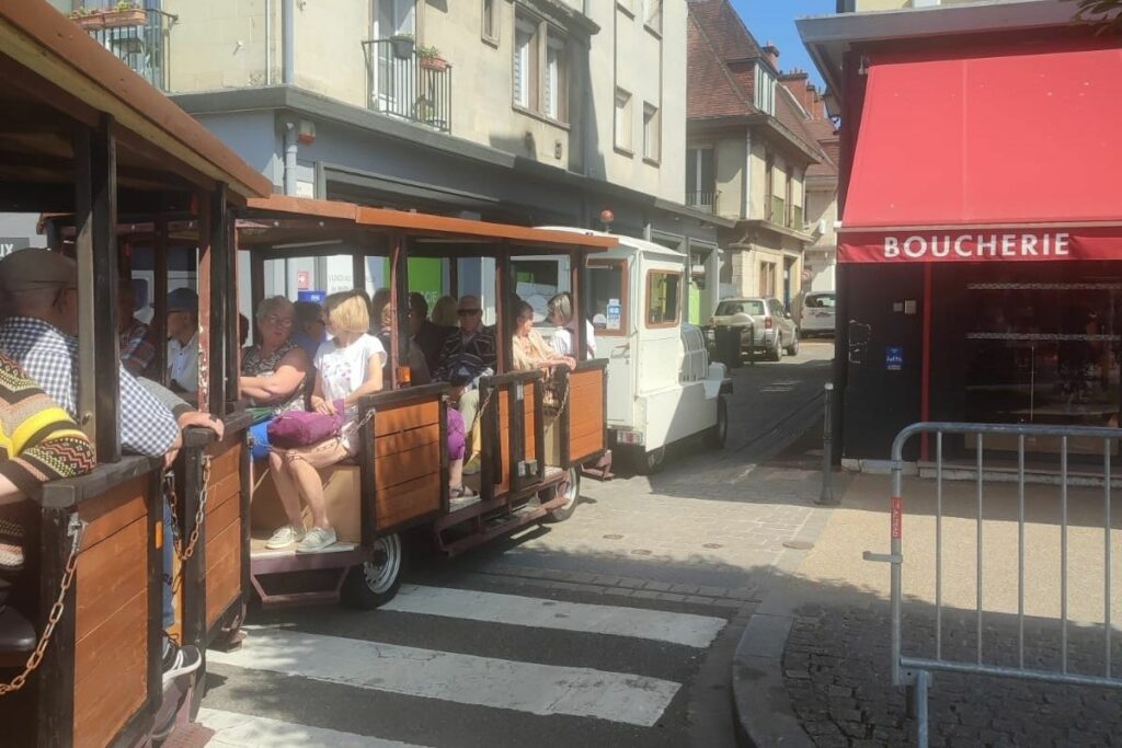 audioguide petit train touristique visite guidée